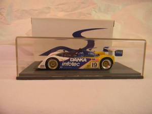 lot 23 image: SPARK MODEL 143 SCALE RILEY & SCOTT N19 LEMANS 1996 - NEW IN BOX - AWESOME GREAT PIECE - SEE PICTURES