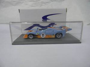 lot 25 image: SPARK MODEL 143 SCALE GULF-MIRAGE GR8 N11 WINNER LEMANS 1975 - NEW IN BOX - AWESOME GREAT PIECE - SEE PICTURES
