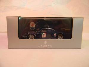 lot 28 image: IXO MODELS 143 SCALE MASERATI MC12 #33 FIA GT WINNER OSCHERSLEBEN 2004 - NEW IN BOX - AWESOME GREAT PIECE - SEE PICTURES