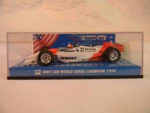 lot 38 image: MINICHAMPS PAULS MODEL ART 143 SCALE INDY CAR AL UNSER JR INDY CAR WORLD SERIES CHAMPION 1994  - NEW IN BOX - AWESOME GREAT PIECE - SEE PICTURES