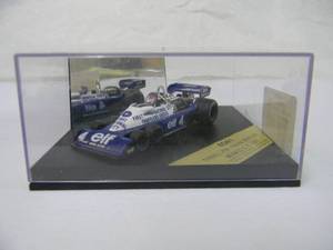 lot 52 image: QUARTZO MODELS 143 SCALE TYRRELL P34 MONACO G.P. 1977 - NEW IN BOX - AWESOME GREAT PIECE - SEE PICTURES