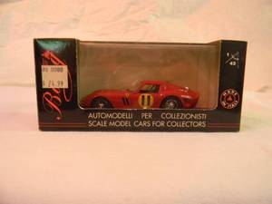 lot 55 image: BANG MODELS 143 SCALE FERRARI 250 GTO TOURIST TROPHY 63 - NEW IN BOX - AWESOME GREAT PIECE - SEE PICTURES