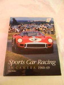 lot 59 image: PAUL PARKER SPORTS CAR RACING IN CAMERA 1960-69 BOOK - NICE - GREAT PIECE - SEE PICTURES