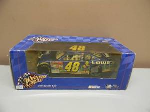 lot 6 image: 118 SCALE DIE CAST WINNERS CIRCLE LOWES #48 JIMMIE JOHNSON - IN BOX - NICE - SEE PICTURES