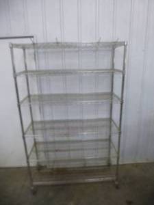 lot 21 image: Stainless Steel NFS Rack