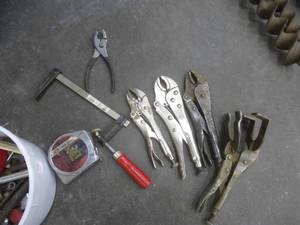 lot 29 image: Assorted Vice Grips
