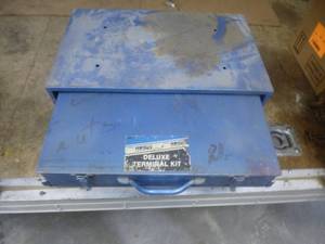 lot 40 image: Blue Fastener Box
