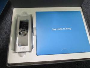 lot 1 image: Ring Video Doorbell Pro open box Re...