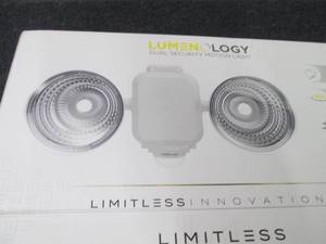 lot 35 image: Lumenology Dual Security Motion Lig...