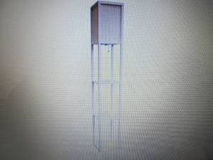 lot 46 image: Simple Designs Etagere Shelf Floor ...