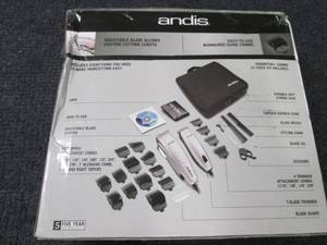lot 54 image: Andis Promotor 27-Pc. Combo Haircu...