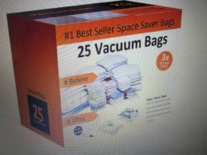 lot 73 image: 25 pk Everyday Home Space-Saving Va...
