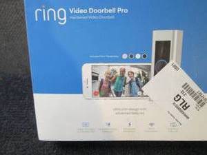 lot 92 image: Ring Video Doorbell Pro open box Re...