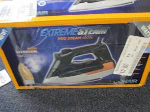 lot 100 image: Conair ExtremeSteam Pro Steam Iron ...
