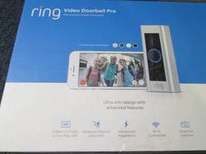 lot 111 image: Ring Video Doorbell Pro open box Re...