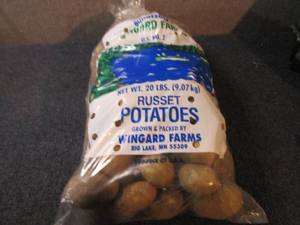 lot 135 image: 20 lb Bag of Minnesota Wingard Farm...