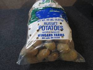 lot 137 image: 20 lb Bag of Minnesota Wingard Farm...