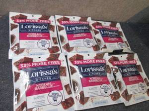 lot 150 image: 6- 3 oz bags Lorissas Kitchen Kore...