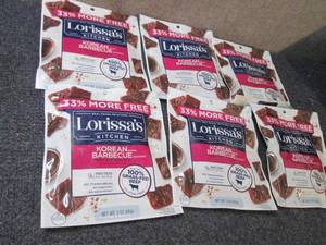 lot 156 image: 6- 3 oz bags Lorissas Kitchen Kore...