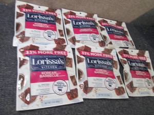 lot 157 image: 6- 3 oz bags Lorissas Kitchen Kore...