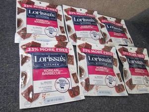 lot 158 image: 6- 3 oz bags Lorissas Kitchen Kore...