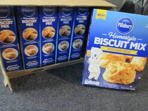 lot 170 image: Case of 6- 32 oz Boxes Pillsbury Ho...