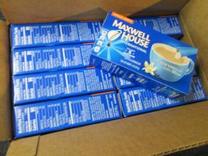lot 197 image: Case of 8 - 5pks Maxwell House Fren...