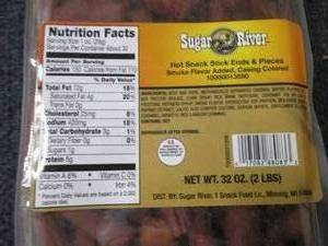 lot 217 image: 32 oz Sugar River Hot Snack Ends & ...