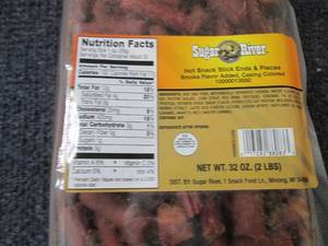 lot 219 image: 32 oz Sugar River Hot Snack Ends & ...