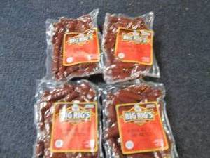 lot 241 image: 4 pks Big Rigs Original Beef Stick...