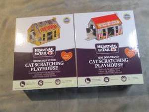 lot 320 image: 2 Heart to Tail Catscratching PlayH...