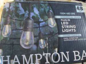 lot 325 image: Hampton Bay 24-Light IndoorOutdoor...