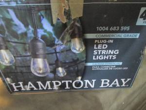 lot 337 image: Hampton Bay 24-Light IndoorOutdoor...