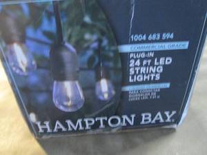 lot 338 image: Hampton Bay 12-Light IndoorOutdoor...