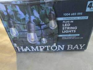 lot 339 image: Hampton Bay 24-Light IndoorOutdoor...