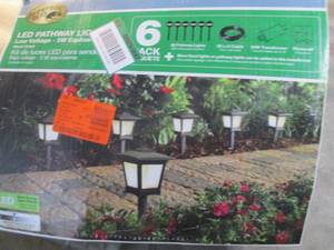 lot 346 image: Hampton Bay Low Voltage Black Outdo...
