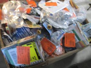 lot 361 image: Box of Assorted Lighting, Electrica...