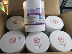 lot 400 image: Case of 12 - 220ct Canisters Ecolab...