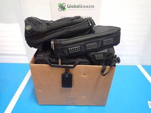 Box of latop bags and Targus backpacks. Backpacks $85 new, laptop bags in great condition. great deal