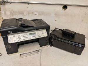 lot 03 image: 2 All-in-One Printers - HP Photosmart e-All-in-One Printer series - D110 & HP Officejet Pro L7580 All-in-One Printer