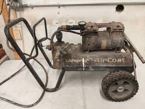 lot 06 image: CAPspray Aircoat Portable Air Assisted Airless Finishing Sprayer (Watch Video)