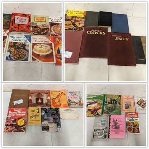 lot 33 image: Jumbo Book Collection Cookbooks Price Guides