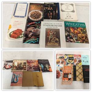 lot 34 image: Jumbo Book Collection Cookbooks Price Guides