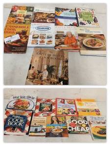 lot 41 image: Collection of 18 Great Cookbooks that Make Life Easier