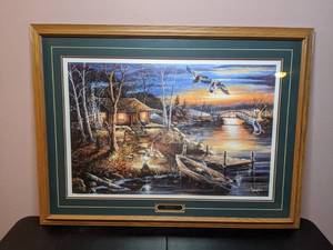 lot 11 image: Artwork Droppin In by Ray Mertes, SignedNumbered