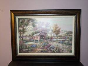 lot 15 image: Artwork Razzberry Creek Crossing by Carl Valente
