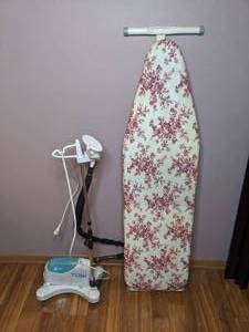 lot 39 image: TOBI Fabric Steamer and Folding Ironing Board