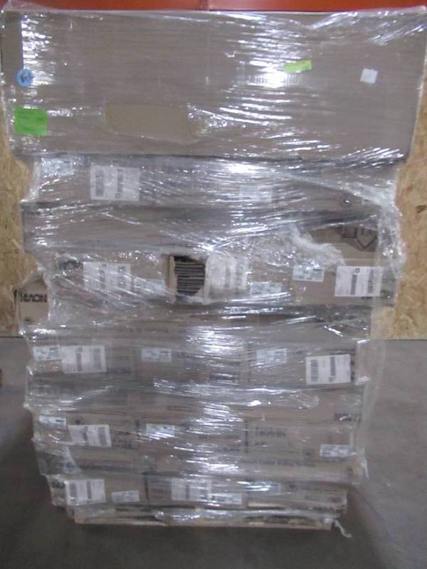 lot 317 image: Over 30 Boxes of Novik Shake RS - 14.5 in. x 48.75 in. Rough Sawn Shake in Weathered Blend (48.84 sq. ft. per Box) Plastic Shake Vinyl Siding. 100060015. - Unclaimed Freight.
