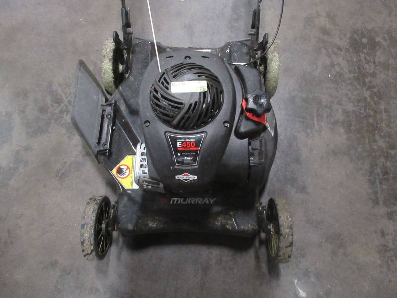 lot 11 image: Murray 20 in. 125 cc Briggs & Stratton Gas Walk Behind Push Mower, MNA152506 - StartsRuns Well - Used.