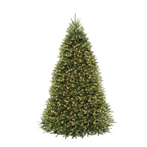 lot 410 image: 7.5 ft Dunhill Fir Pre-Lit Artificial Christmas Tree ( Maybe Damaged)